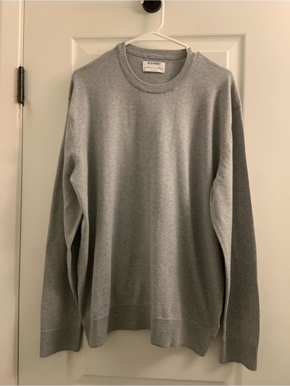 Old Navy Men's Crewneck Sweater - Light Gray